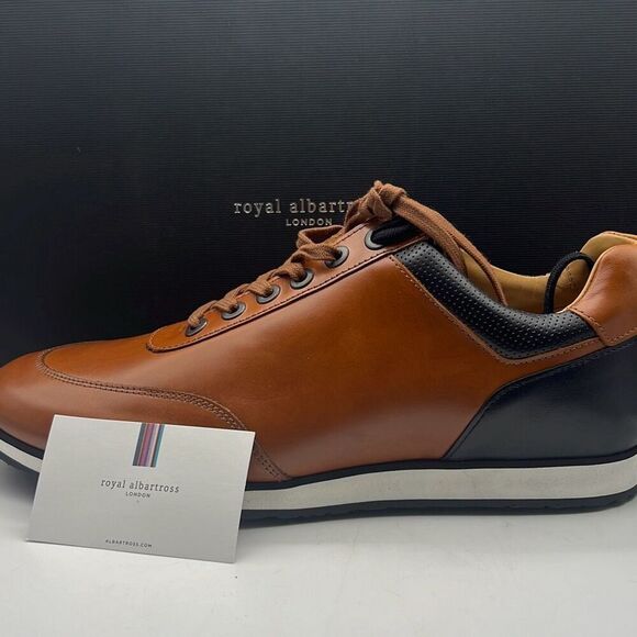 Royal Albartross Men's Richmond Ultra-soft Luxury Spikeless Golf Shoe NWB Men 10 - Picture 3 of 10